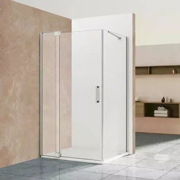 Душевой уголок Vincea Extra VSR-1E 80-90x90x200 прозрачный, хром (VSR-1E809090CL)