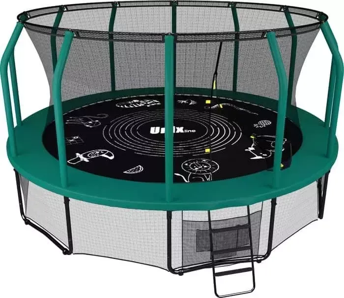 Батут UNIX line SUPREME GAME 16 ft (green)