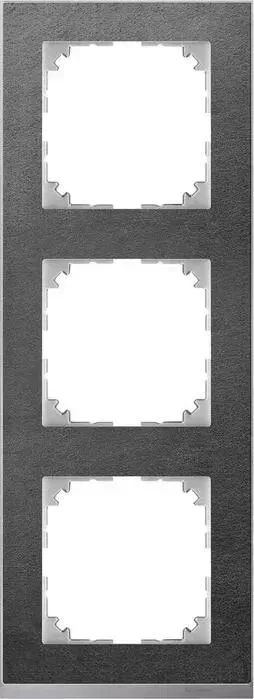 Рамка Schneider Electric 3-постовая Merten System M MTN4030-3669