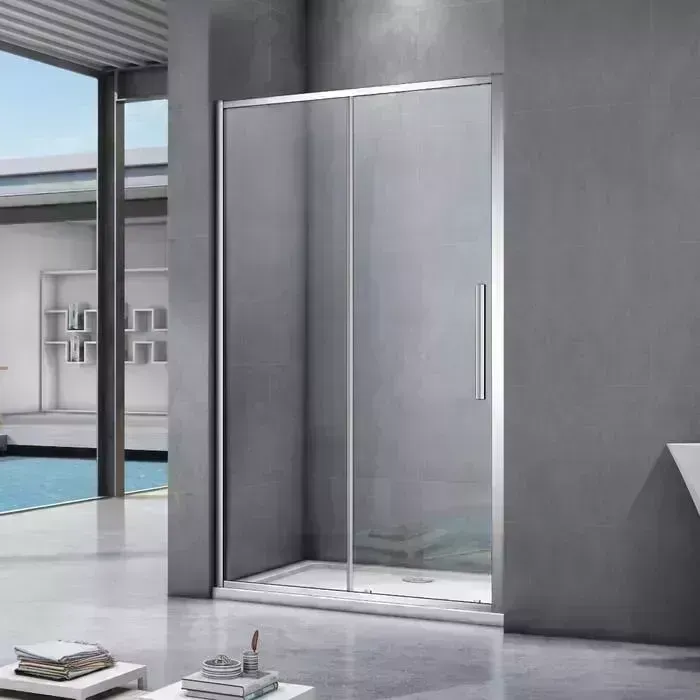 Душевая дверь Good Door Idea WTW 120х195 прозрачная, хром (WTW-120-C-CH)