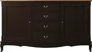Комод Etagerca Leontina ST9351ETG/BLK ящ/дв