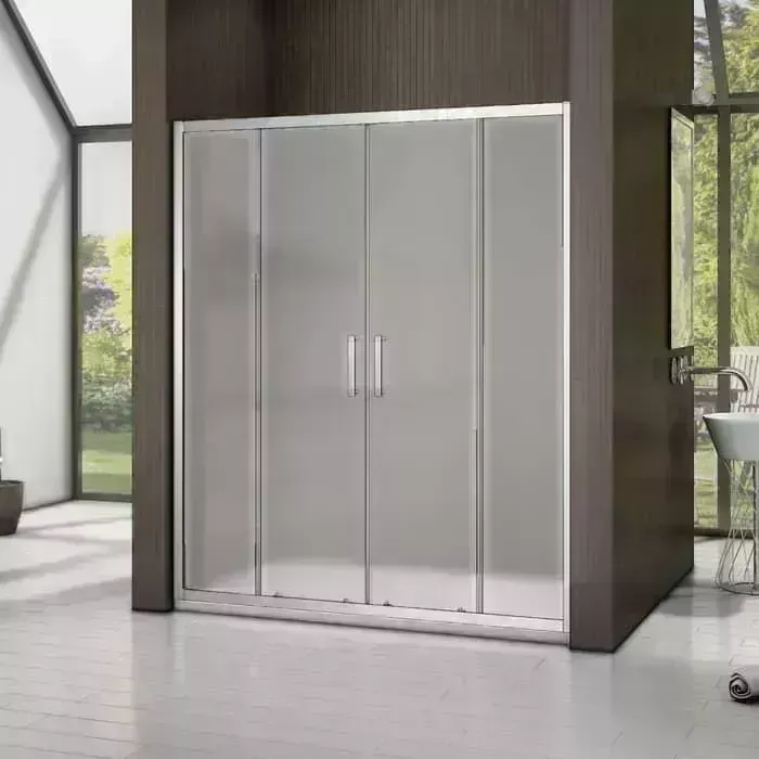 Душевая дверь Good Door Latte WTW-TD 160х185 матовая Grape, хром матовый (WTW-TD-160-G-WE)