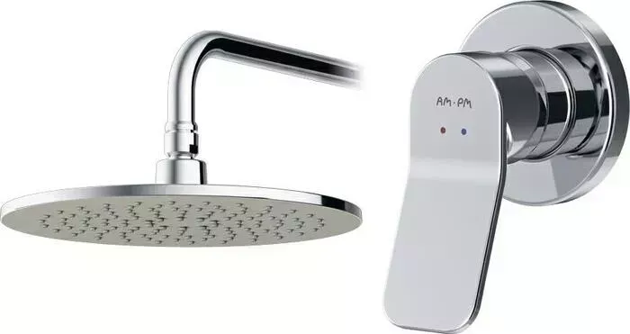 Душевая система Am.Pm X-Joy 250 со смесителем, хром (FB85A2R010)