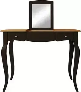 Столик туалетный Etagerca с откидным зеркалом Leontina ST9309ETG/BLK