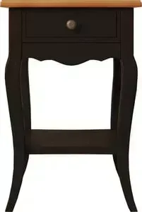 Тумба прикроватная Etagerca Leontina ST9302SETG/BLK 1 ящ LEONTINA 1