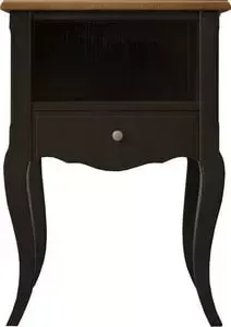 Тумба Etagerca с открытой полкой Leontina ST9310ETG/BLK с LEONTINA