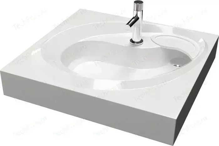 Раковина над стиральной машиной Madera Ameli 60x55 с кронштейнами (4627173210058)