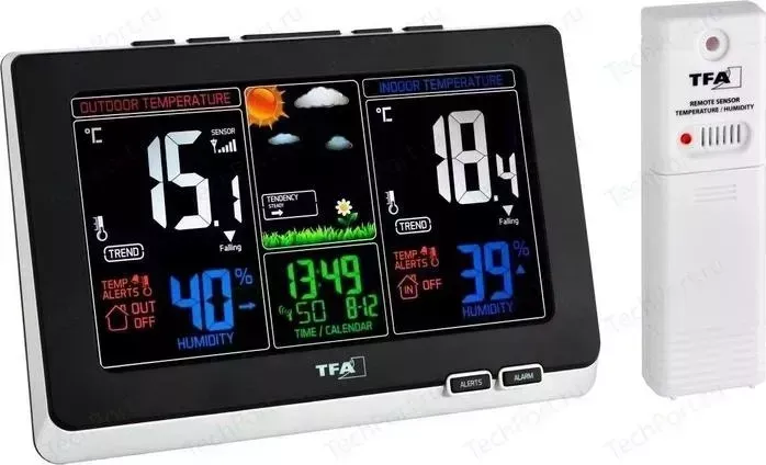 Цифровая метеостанция TFA 35.1129.01"Spring"
