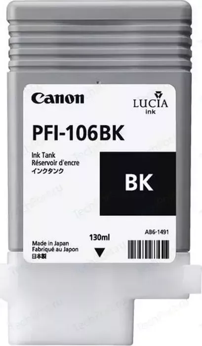 Картридж CANON PFI-106BK (6621B001)