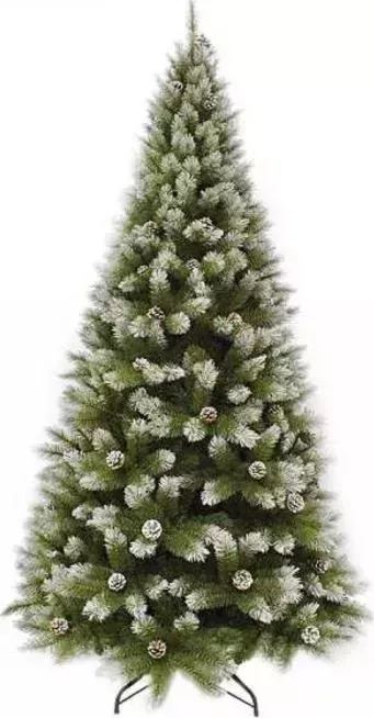 Елка искусственная Triumph Tree Женева 155 см с Шишками Заснеженная