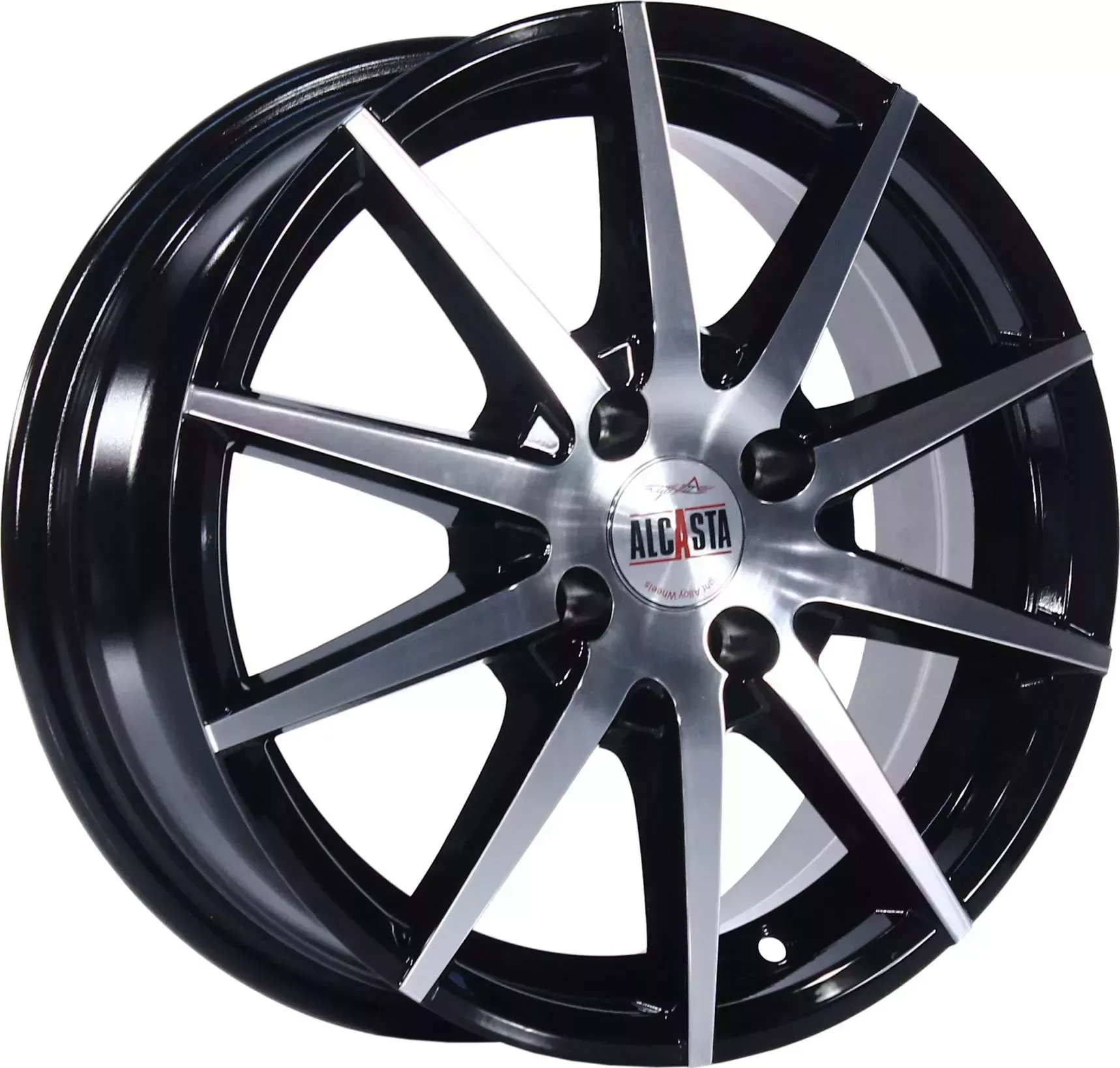 Диск автомобильный ALCASTA M53 6.5x16/5x114.3 ET50 D66.1 BKF 6.5X16/5X114.3
