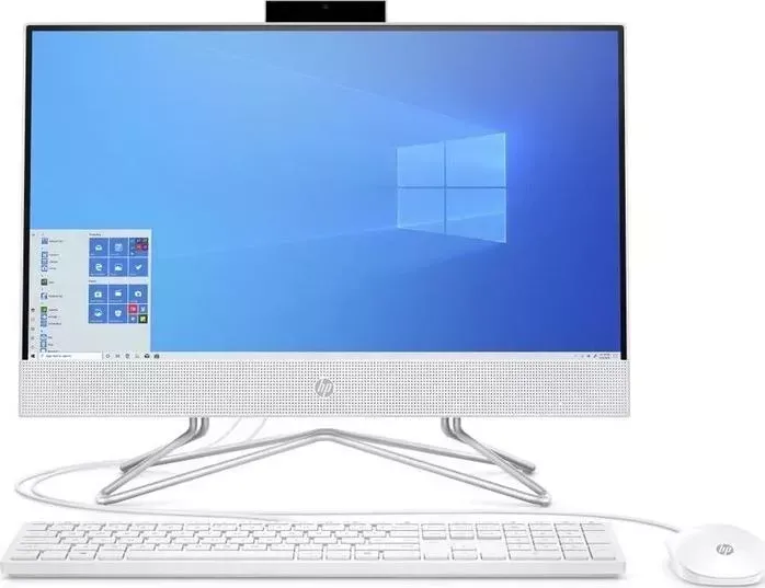 Моноблок HP 205 G4 white (AMD Athlon 3050U/8Gb/256Gb SSD/DVD-RW/VGA int/kb+m/W10Pro) (9US07EA)