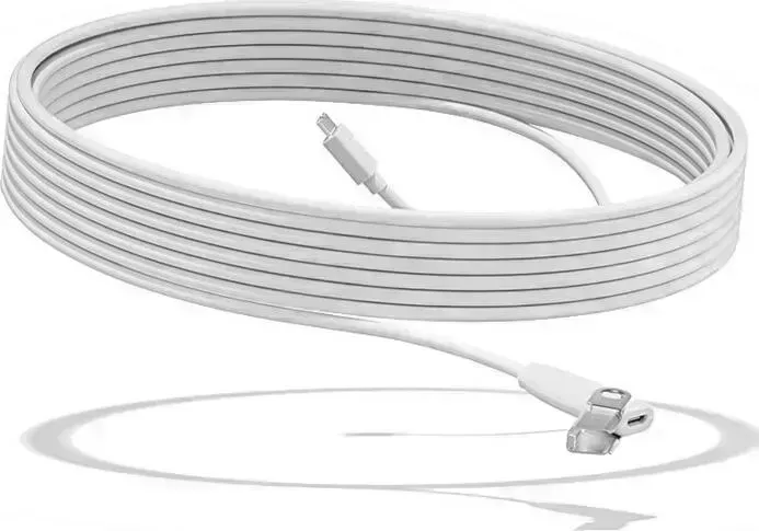 Кабель LOGITECH Rally Mic Pod ext Cable, Off-White (952-000047)