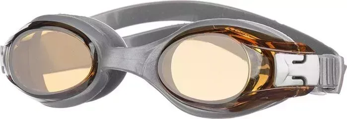 Очки для плавания Salvas Shadow, ОРАНЖЕВЫЕ серая оправа,,