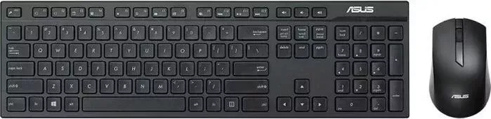 Клавиатура ASUS + мышь W2500, черный (90XB0440-BKM040)