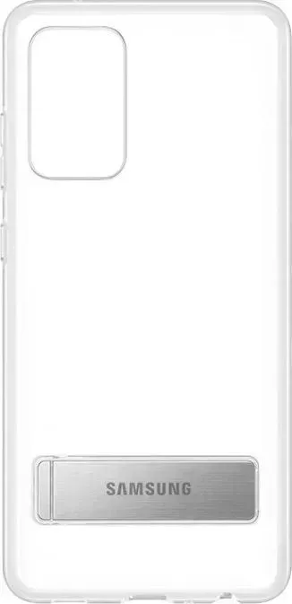 Чехол (клип-кейс) SAMSUNG для Galaxy A72 Clear Standing Cover прозрачный (EF-JA725CTEGRU)