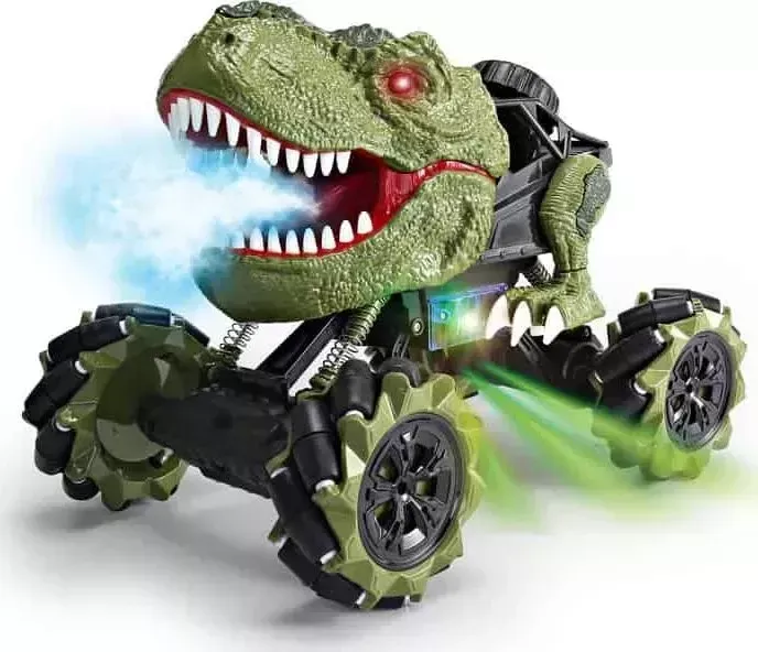 Радиоуправляемая машина CS Toys -динозавр T-rex масштаб: 1:18, 11810-GREEN