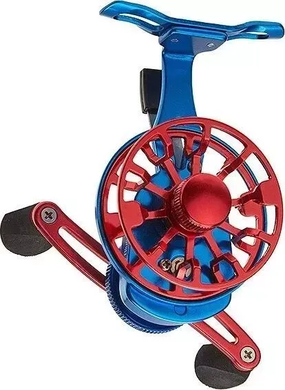 Катушка инерционная Higashi HM-55 Blue/Red