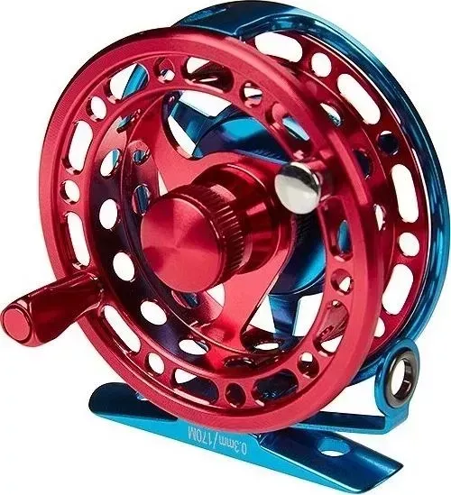 Катушка инерционная Higashi H-70 Blue/Red
