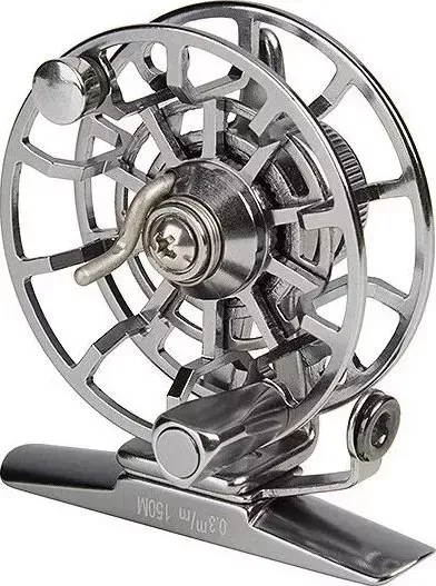 Катушка инерционная Higashi HI-55S Silver