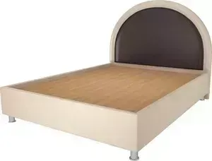 Кровать OrthoSleep Аляска бисквит-шоколад жесткое основание 160х200