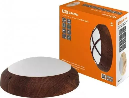 Светильник TDM ELECTRIC ФБУ 05-2x20-013 "Бриз" венге IP64