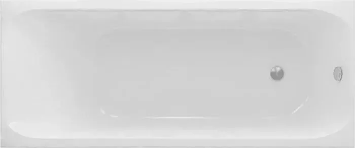 Акриловая ванна AQUATEK Альфа 140x70 каркас, слив-перелив (ALF140-0000023)