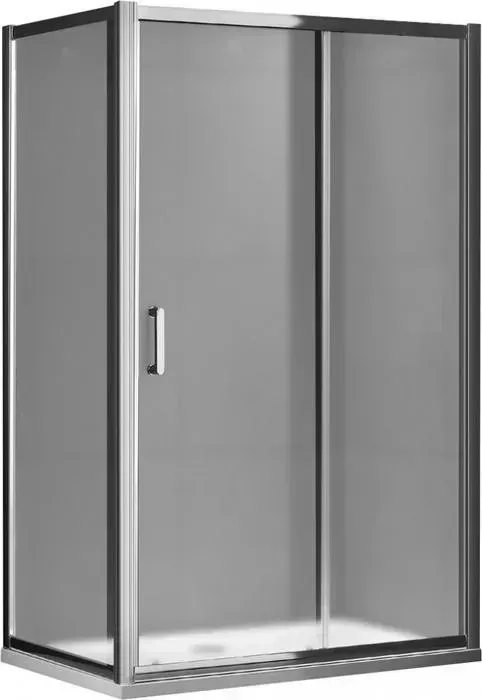 Душевой уголок GEMY Victoria 150х90 профиль хром, стекло матовое (S30191CM-A90M)