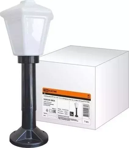 Светильник TDM ELECTRIC НТУ 05- 40-110-С 2 Латерна опал на стойке 330 мм IP54