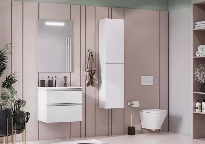 Мебель для ванной ROCA Gap 60 2 ящика, белая