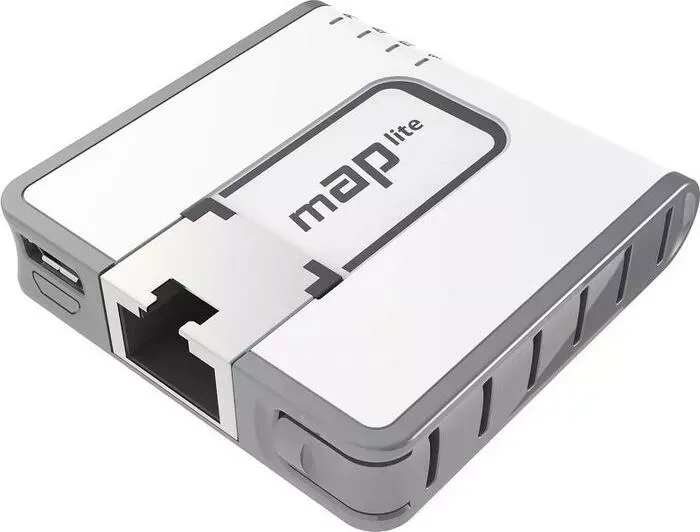 Маршрутизатор MIKROTIK Точка доступа MikroTik mAP lite (RBMAPL-2ND) N300 10/100BASE-TX белый