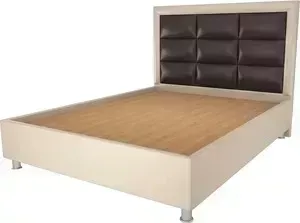 Кровать OrthoSleep Виктория бисквит-шоколад жесткое основание 120х200