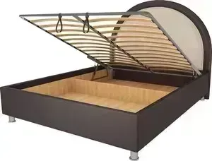 Кровать OrthoSleep Аляска шоколад-бисквит механизм и ящик 160х200