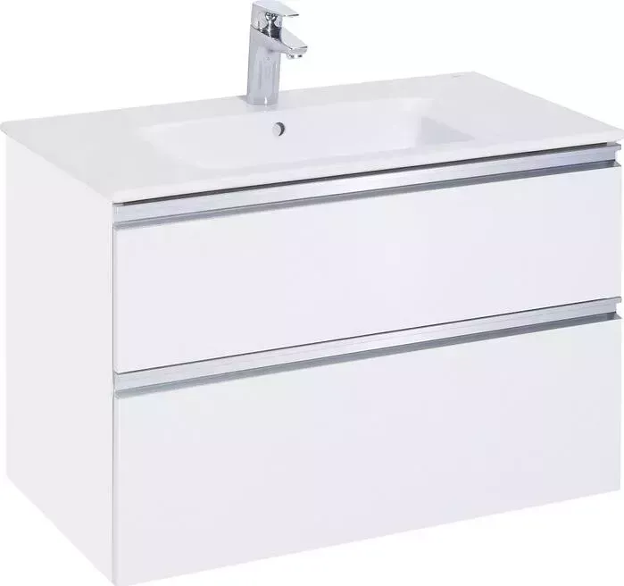 Тумба с раковиной ROCA с Gap 80 белая (857551806, 3279A4000)