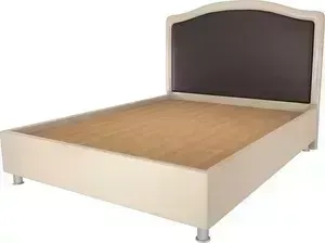 Кровать OrthoSleep Калифорния бисквит-шоколад жесткое основание 140х200