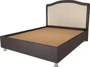 Кровать OrthoSleep Калифорния шоколад-бисквит жесткое основание 140х200