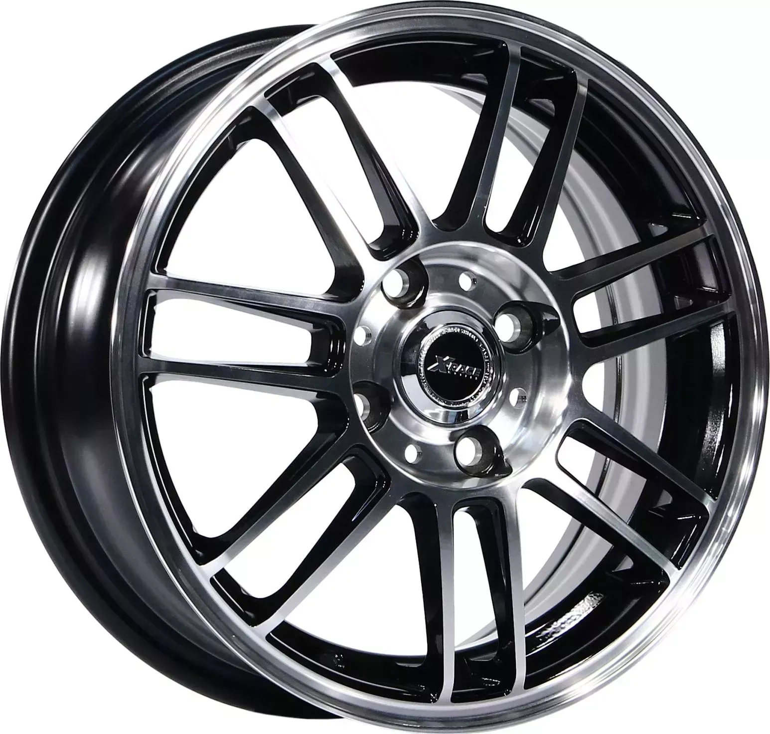 Диск автомобильный X-RACE AF-06 5.5x14/4x98 ET35 D58.6 BKF 5.5X14/4X98