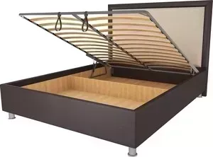 Кровать OrthoSleep Нью-Йорк шоколад-бисквит механизм и ящик 200х200