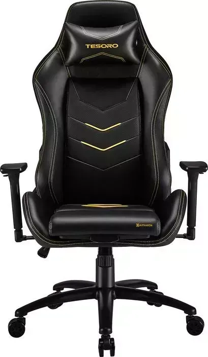 Кресло офисное TESORO компьютерное игровое Alphaeon S3 TS-F720 Yellow