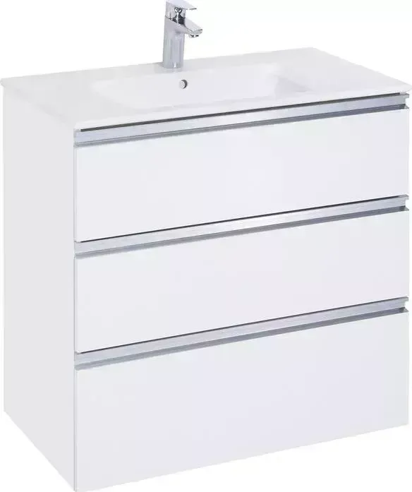 Тумба с раковиной ROCA с Gap 80 белая (857553806, 3279A4000)