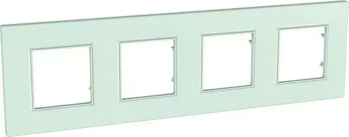 Рамка Schneider Electric 4-постовая Unica Quadro MGU2.708.17