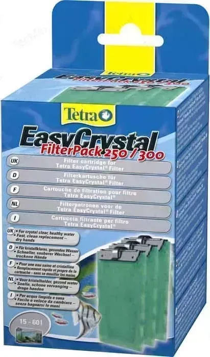 Картридж Tetra и EasyCrystal FilterPac C 250/300 фильтрующие без активированного угля для фильтров EasyCrystal 250/300 3шт
