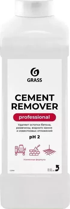 Чистящее средство GRASS Cement Remover для очистки после ремонта, 1 л(125441)