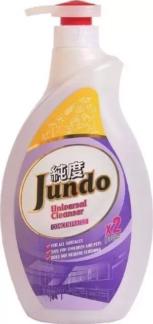 Гель для мытья пола Jundo универсальный концентрированный с ионами серебра и коллагеном, 1 л