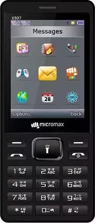 Мобильный телефон MICROMAX X907 black