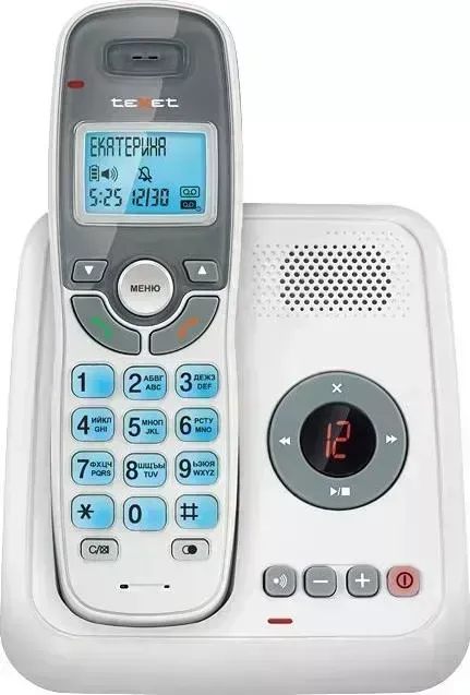 Радиотелефон TeXet TX-D6955A белый