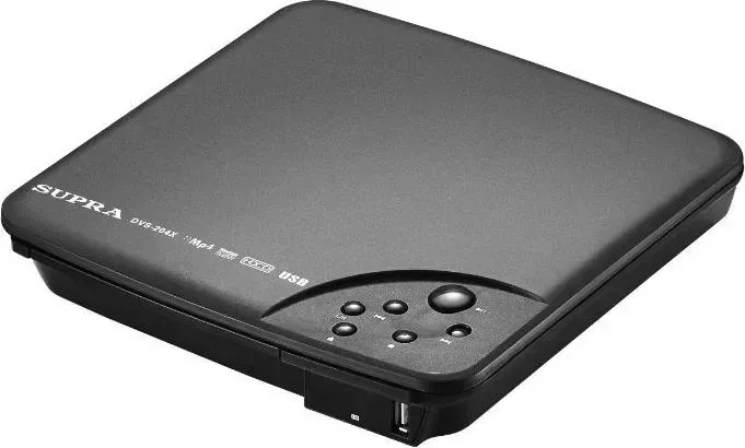 DVD плеер SUPRA DVS-204X black