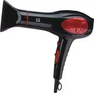 Фен IRIT IR-3135 черный/красный
