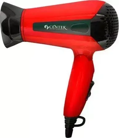 Фен CENTEK CT-2201 красный/черный
