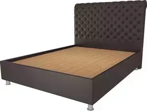Кровать OrthoSleep Симона шоколад жесткое основание 80х200